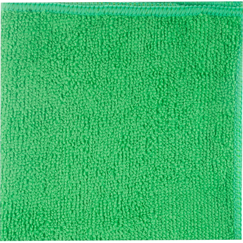Салфетка хозяйственная из микрофибры универс 200г/м2 30х30см зел