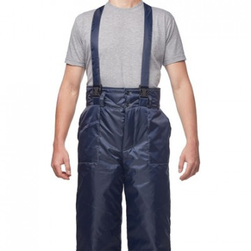 Брюки рабочие зимние  муж з32-БР син оксф 48-50/182-188