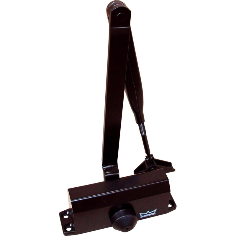 Доводчик Dormakaba TS Nano с рыч.тягой, до 45 кг, тёмно-коричн (8010056)