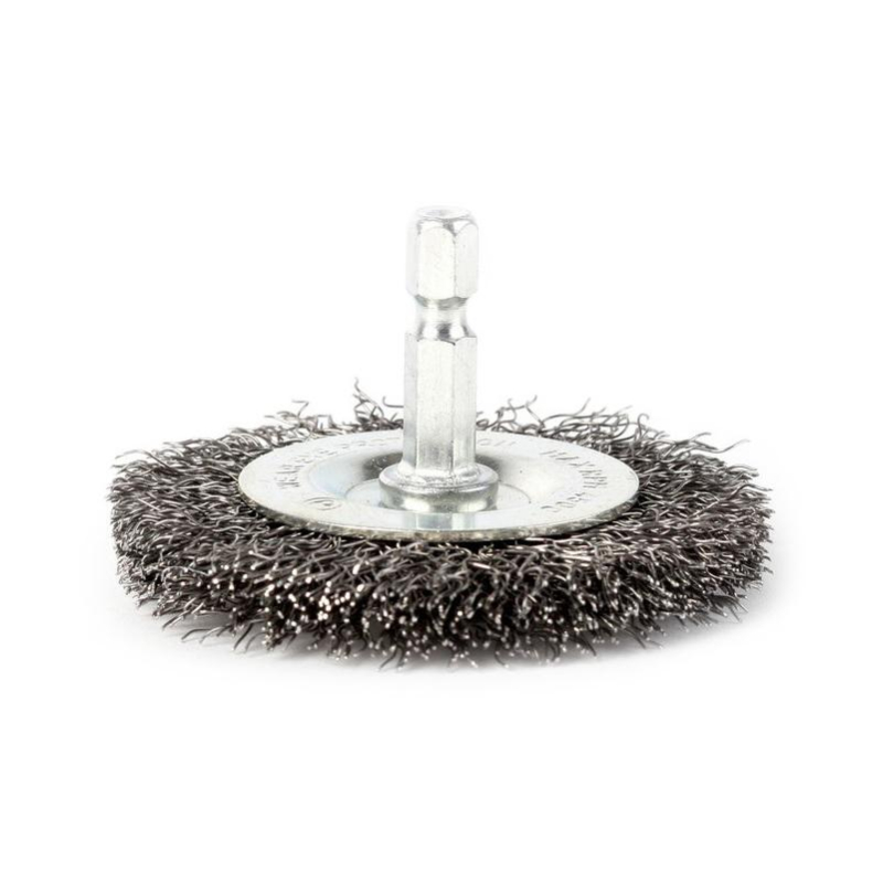 Корщетка EDGE by PATRIOT для дрели 65мм с хвост. НЕХ, круглая(813010020)