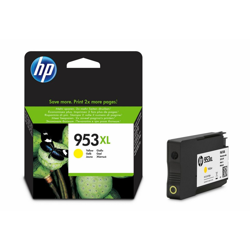 Картридж струйный HP 953XL F6U18AE жел. пов.емк. OJ Pro 8210/8720