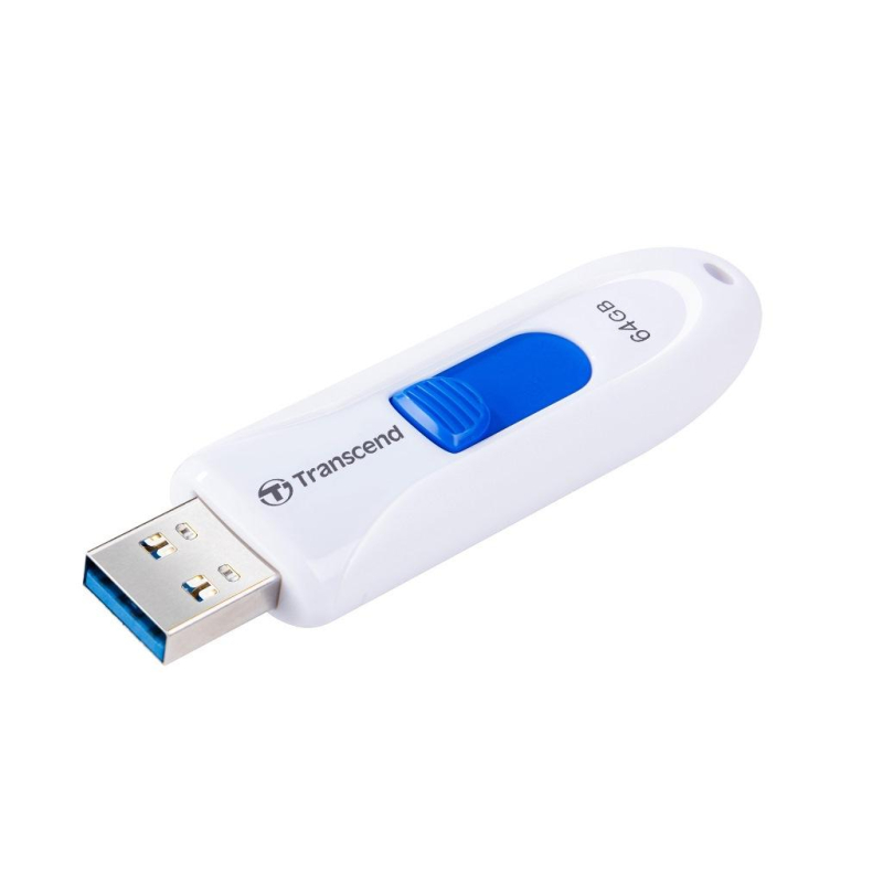 Флеш-память Transcend JetFlash 790, 64Gb, USB 3.1 G1, б/син, TS64GJF790W