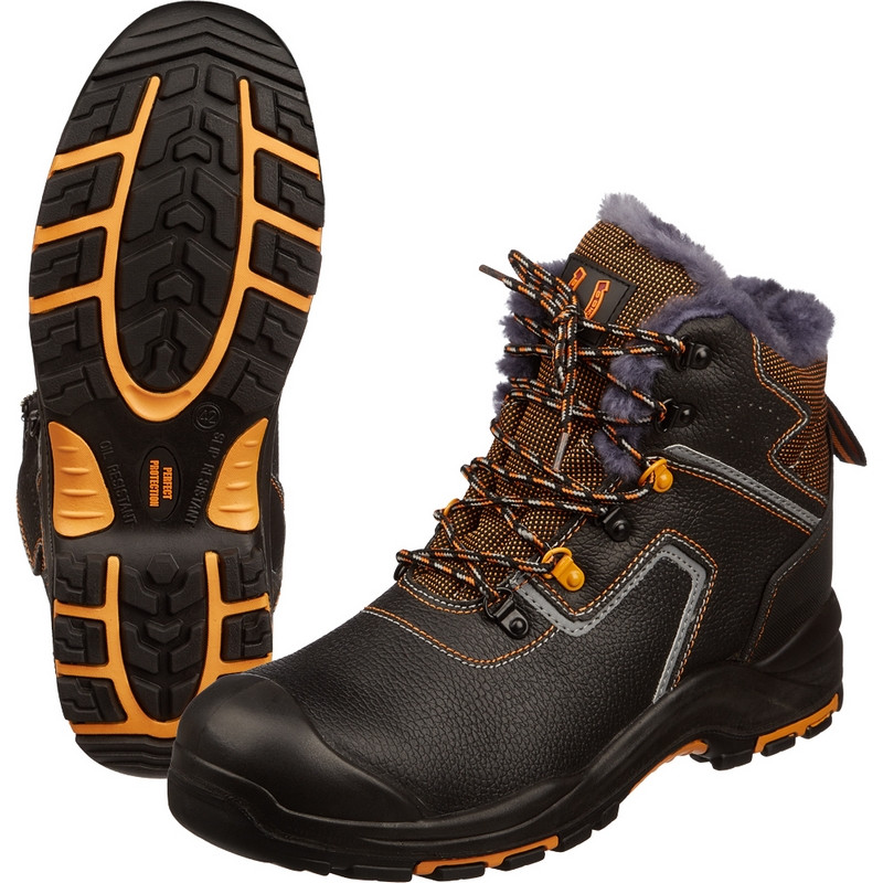 Ботинки PERFECT PROTECTION ПУ/НР с ПП и АС утепленные р.40 (111732)