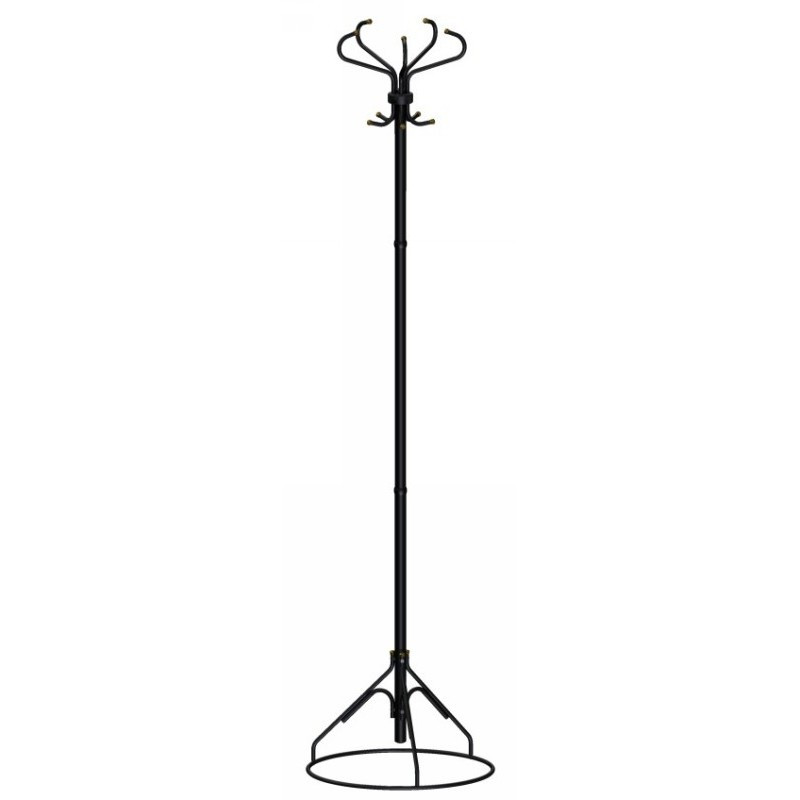 Вешалка TI_напольная Ажур 2Ф черный