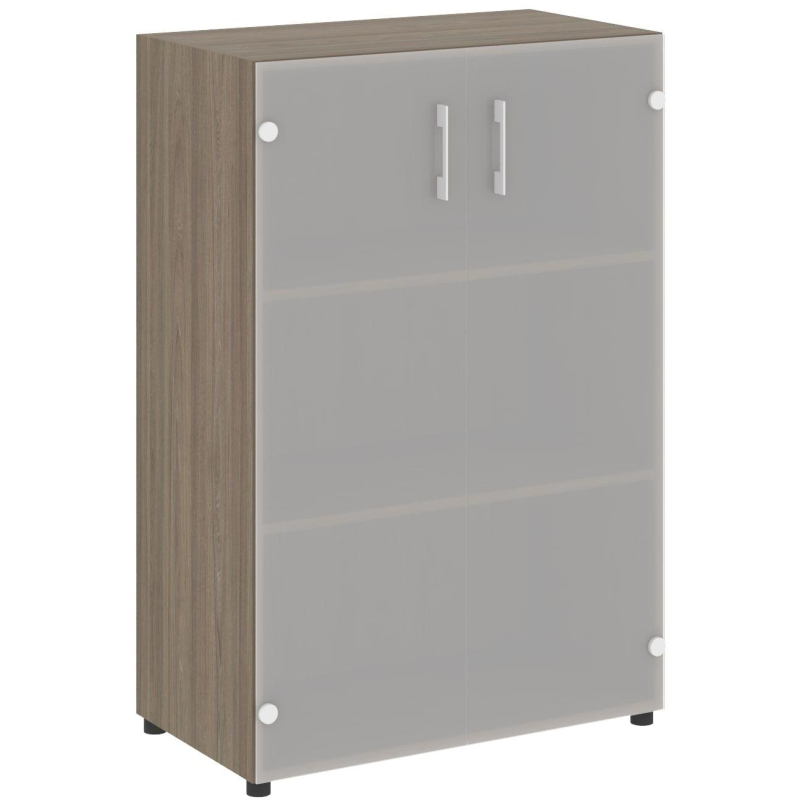 Шкаф YALTA стекл. LT-ST 2.4 вяз благородный В1217