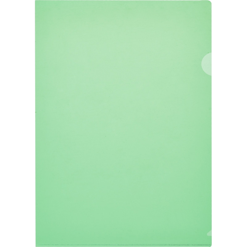 Папка уголок Attache Economy п/э цв. E-100/334T зеленая Россия 10 шт/уп