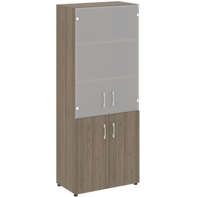 Шкаф YALTA со стекл. LT-ST 1.2 вяз благородный В2012