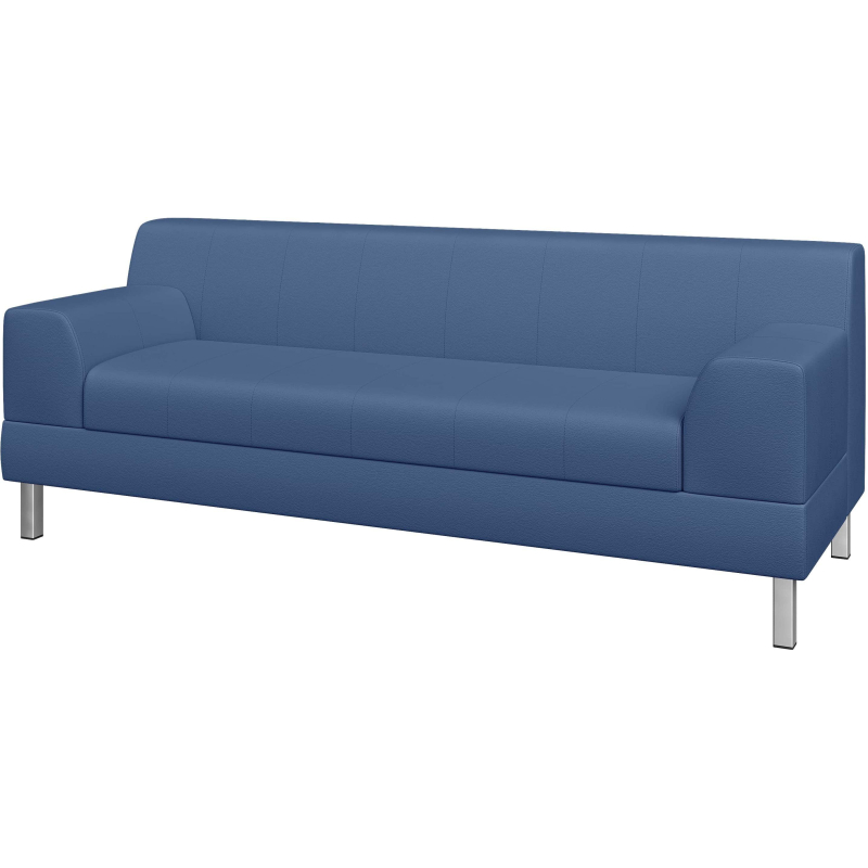 Диван MV_Flagman 3-хместный синий Oregon 03