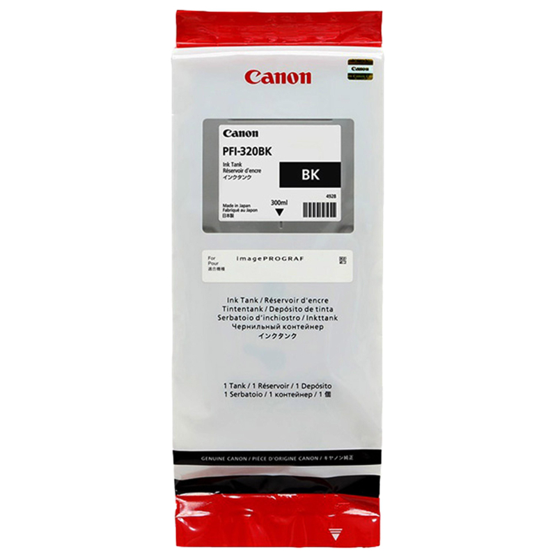 Картридж струйный Canon PFI-320BK (2890C001) чер. для TM-200/205/300/305