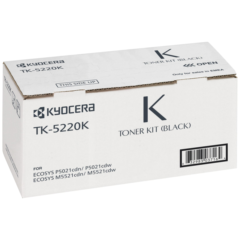 Тонер-картридж Kyocera TK-5220K чер. для ECOSYS M5521
