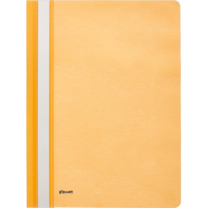 Скоросшиватель пластиковый Комус А4 оранжевый 1810