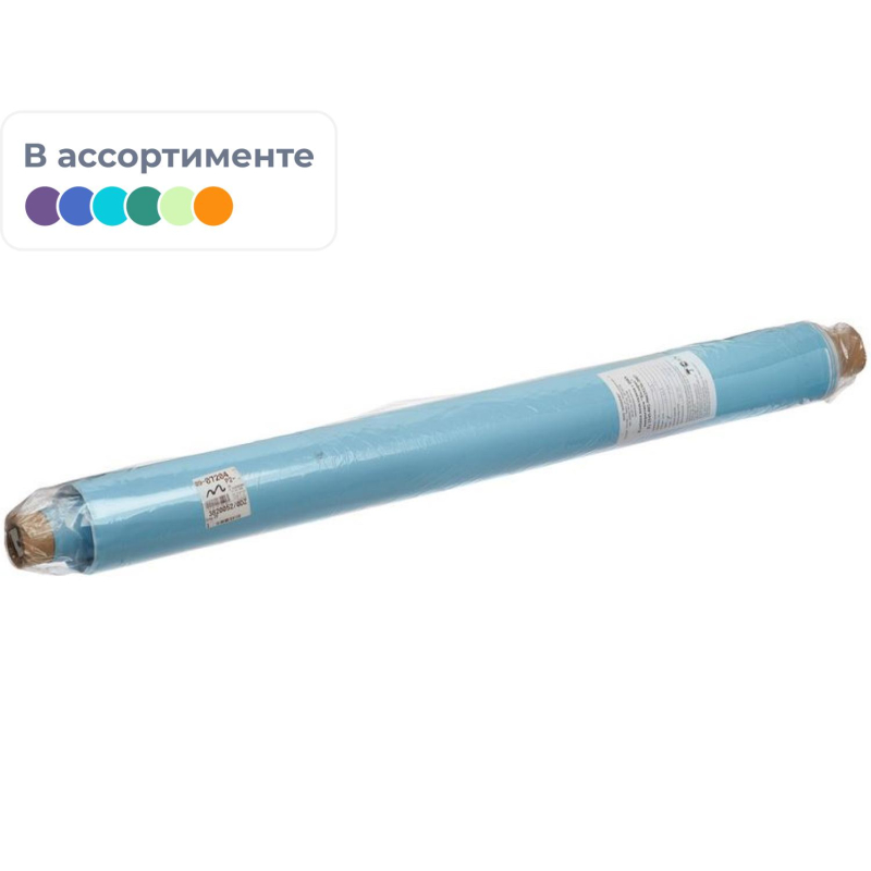 Клеенка подкладная с ПВХ покрытием рулон 25м.п. арт.0032 цвет в ассорт