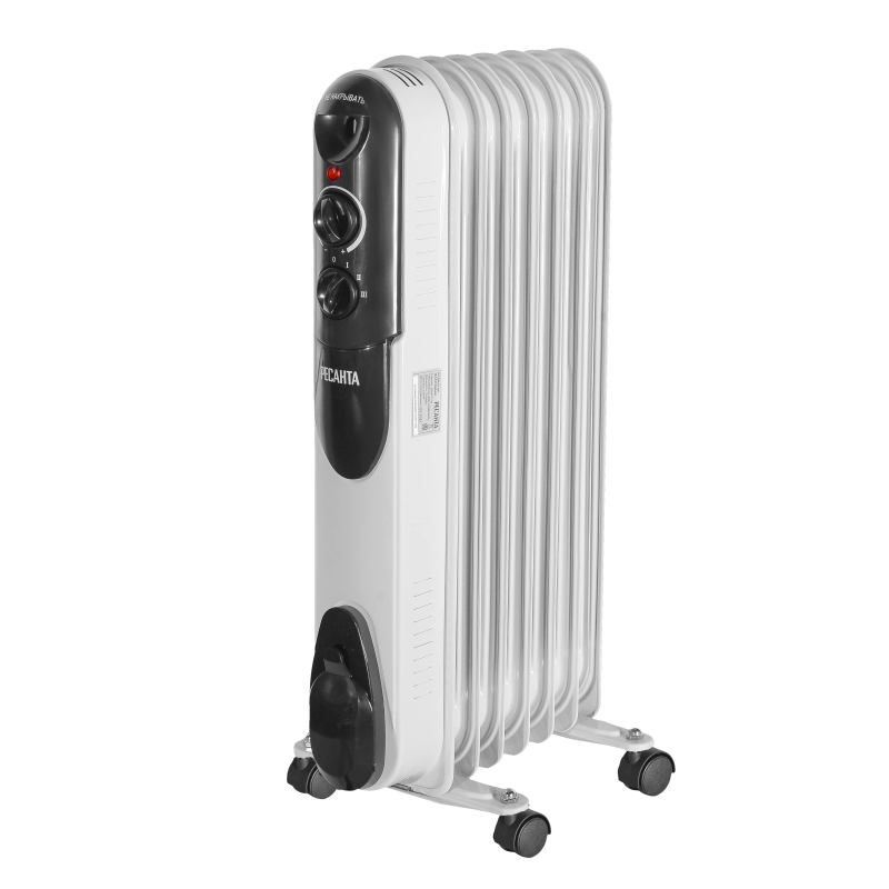 Радиатор масляный ОМПТ- 7Н (1,5 кВт) Ресанта