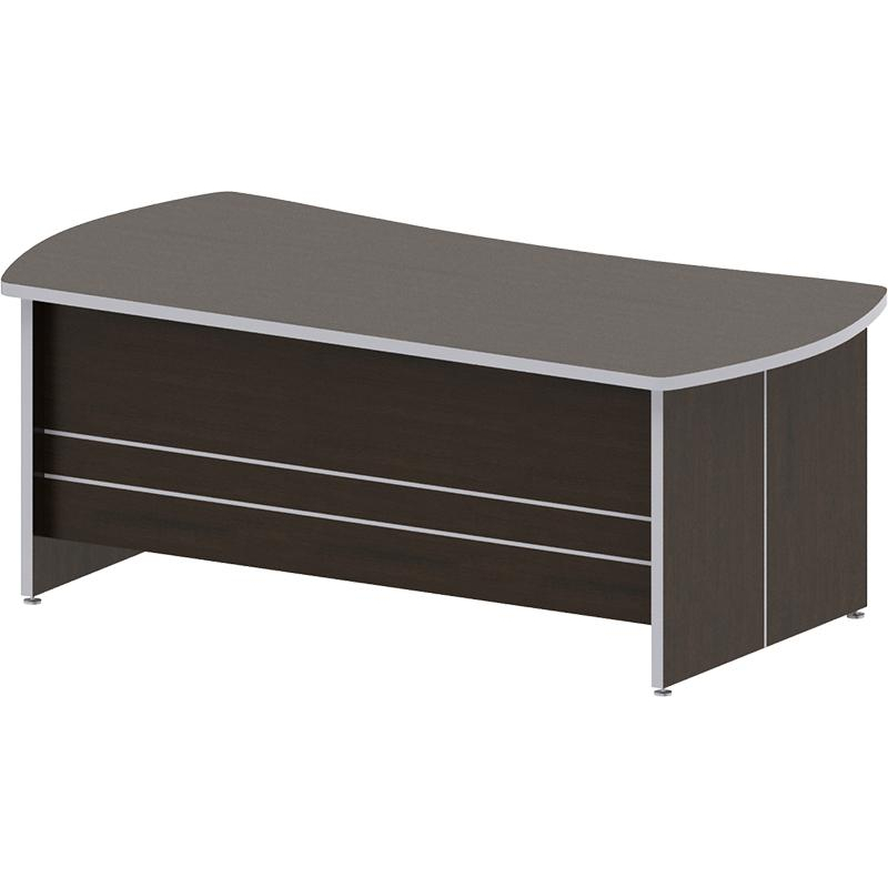 Стол САТУРН-Д для рук-ля эргоном. 2000 (800,004) венге(854)