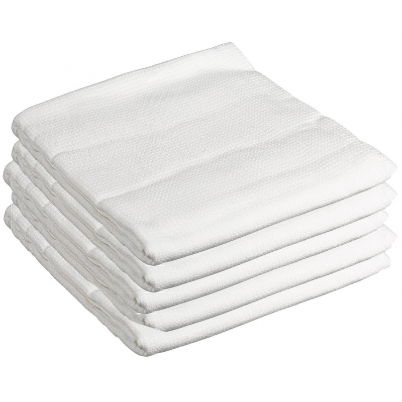 Полотенце вафельное отбеленное 45х75см (5шт/уп)