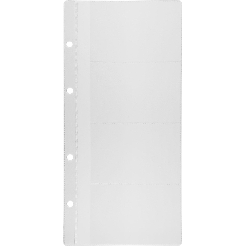 Вкладыш для визитниц на 4 карточки, 60х98 мм, для арт 202450 1045/4