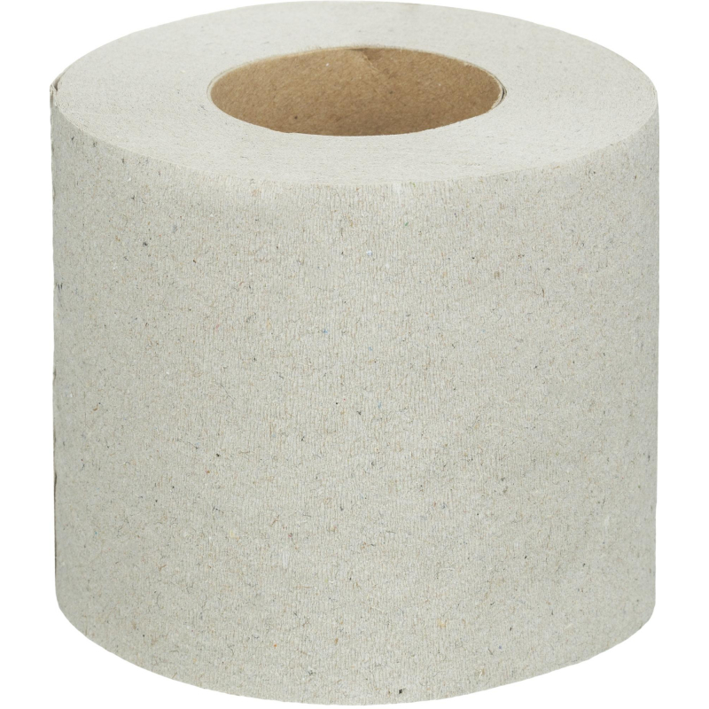 Бумага туалетная 1-сл. ОСТРОВСКАЯ Ромашка втул. сер 26м, 48рул/уп