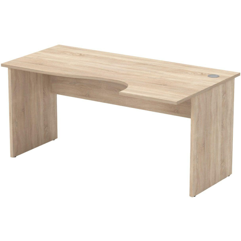 Стол Easy One правый (876,877) дуб сонома Ш1600 Г900