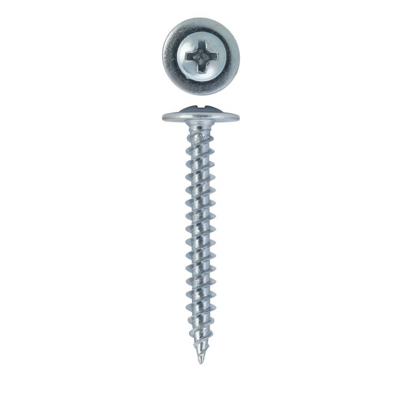 Саморезы с ПШ по металлу острый 4,2х38 500 шт/уп ведро Tech-Krep 100106