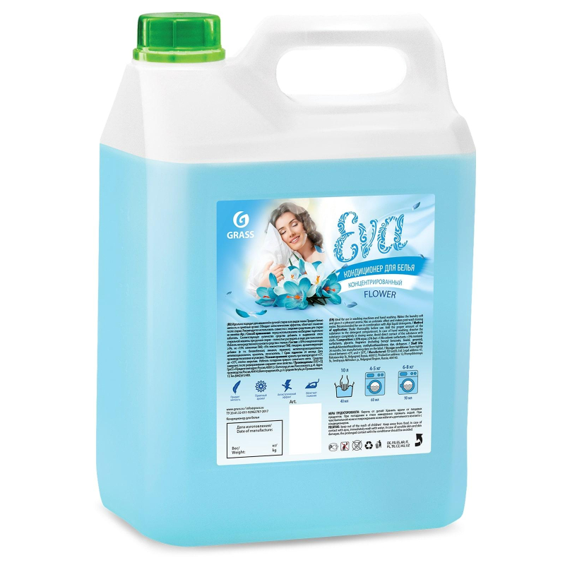 Профхим д/стирки кондиционер д/белья Grass/EVA flower, 5кг