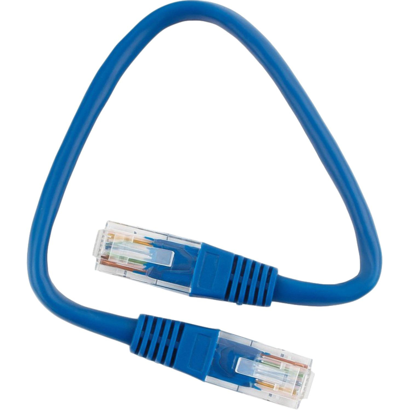 Патч-корд UTP   Cablexpert кат.5e PP12-0.25M/B, 0.25м, синий