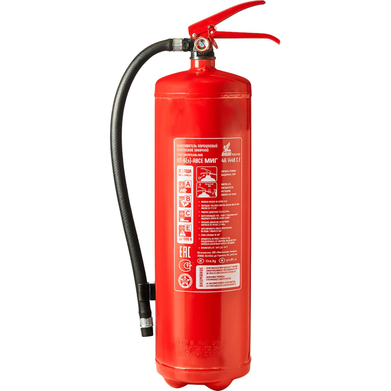 Огнетушитель порошковый ОП-6(з) МИГ АВСЕ (111-09)