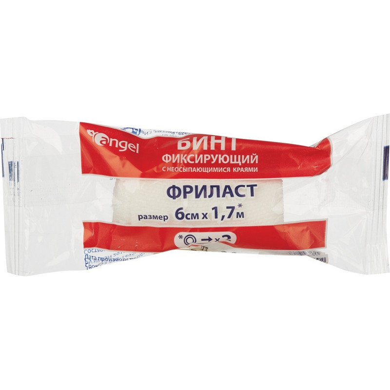 Перевяз. ср-ва Бинт нестер 1,7мх6см эласт из нетканого мат-ла Фриласт Angel