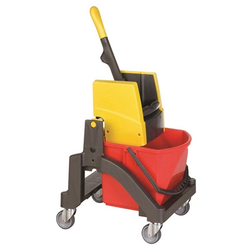 Тележка уборочная Аква 1х17л, 0348