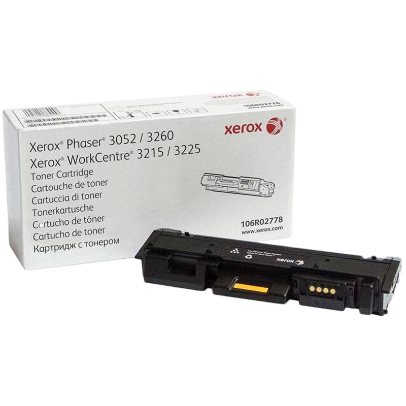 Картридж лазерный Xerox 106R02778 чер. для WorkCentre 3225dni