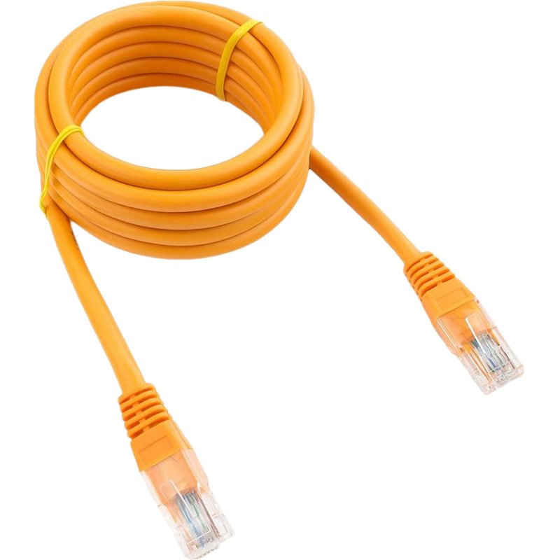 Патч-корд UTP Cablexpert PP12-1.1.5M/O кат.5e, 1.5 м, оранжевый