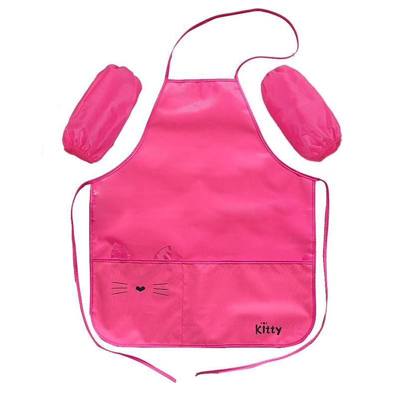 Фартук для труда  Kitty 2 кармана, нарукавники