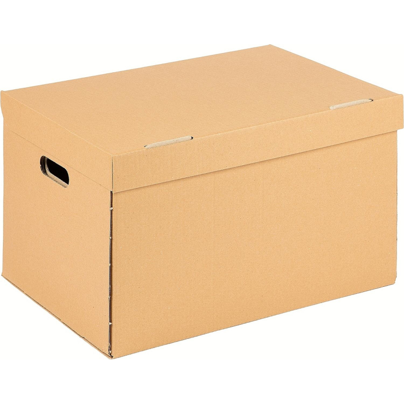 Короб архивный Attache Делопроизводство с крышкой 480х325х295мм, Т24