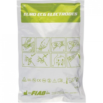 Электроды для ЭКГ однораз.48х34мм, пена, универс. Fiab F9049 100шт/уп