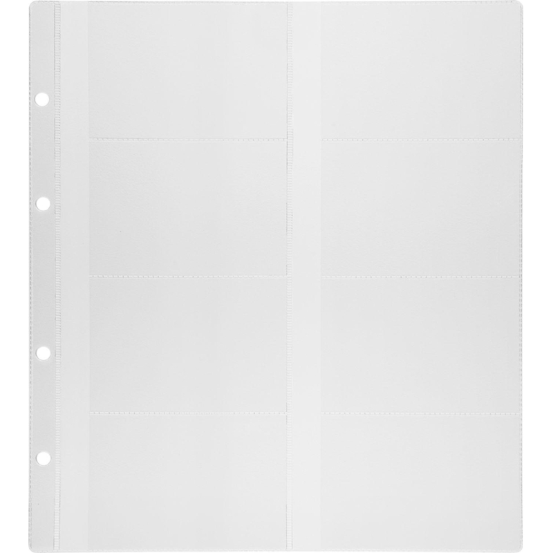 Вкладыш для визитниц на 8 карточек, 60х98 мм для арт 329708 1069/4