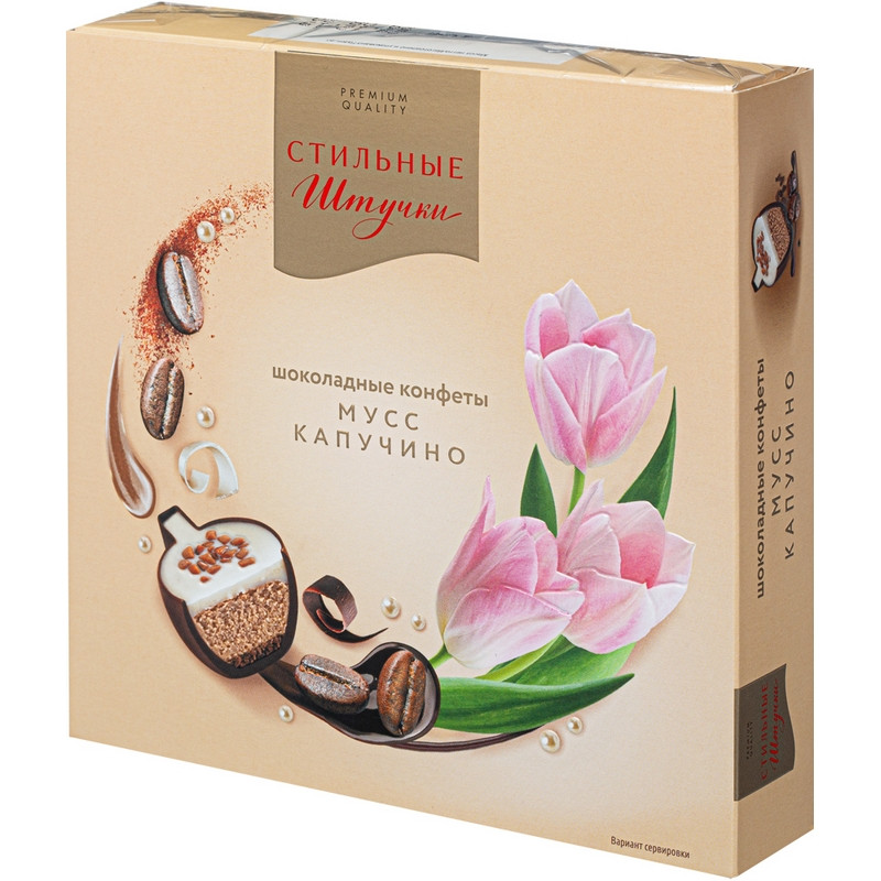 Конфеты Столичные штучки Мусс Капучино, 104г