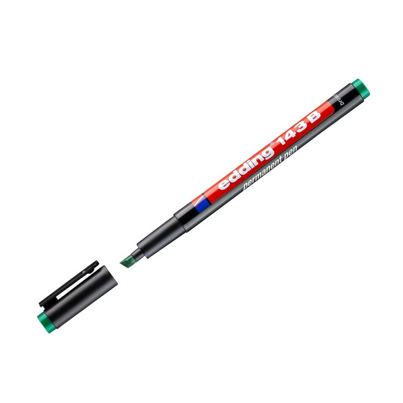 Маркер для глянц.поверх. EDDING 143/4 B зеленый 1-3 мм