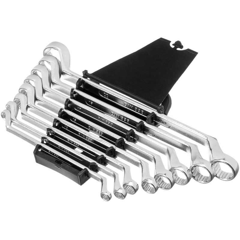 Набор ключей накидных Matrix (6-22 мм) 8 шт. CrV полированный хром (15332)