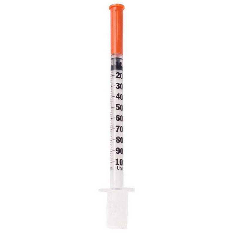 Шприц инсулиновый U-100 1мл 30G(0,30х8) инт. 100шт/уп BD