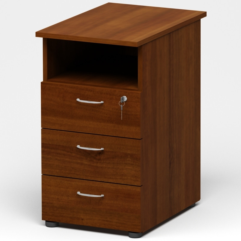 Тумба ЭКО приставная замок 2511 (787) орех