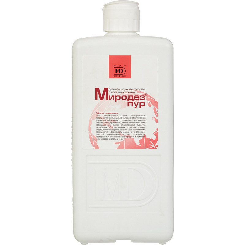 Дезинфицирующее средство Миродез Пур 1,0 л (концентрат)