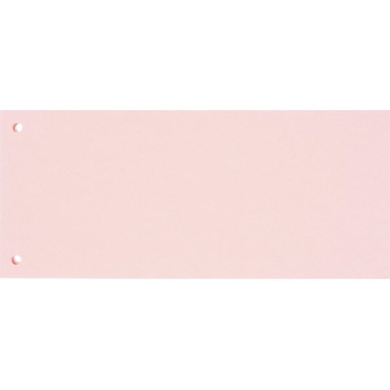 Разделитель листов разделительные полоски Комус, розовые, 100 шт./уп.