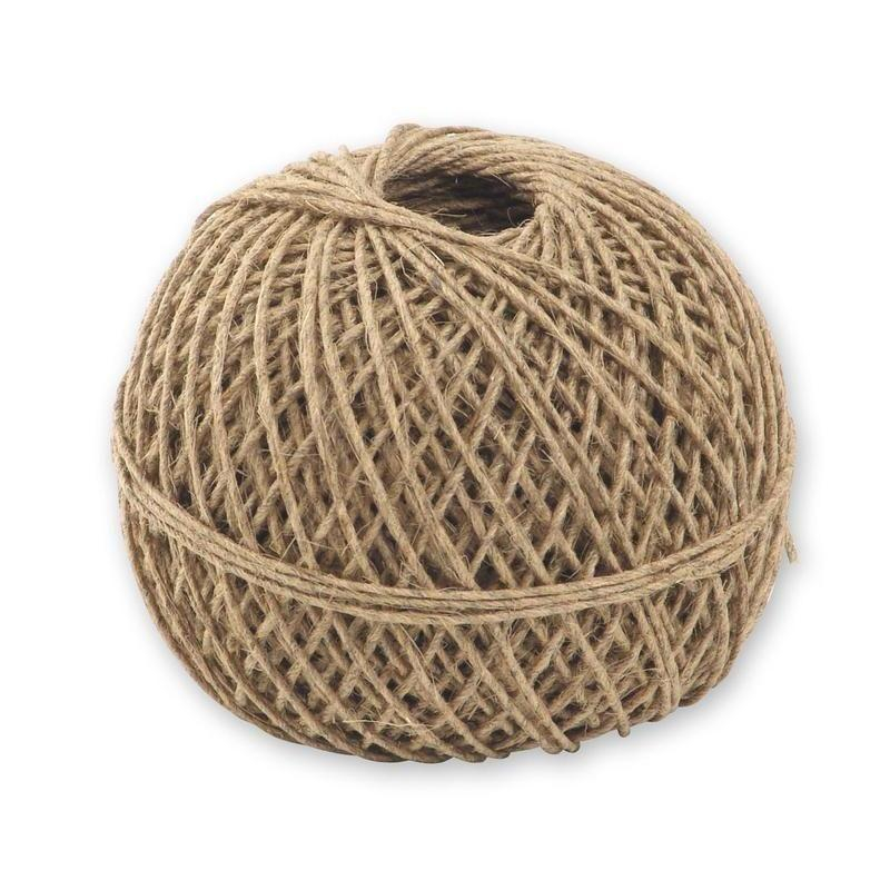 Шпагат льняной полированный 1250 ТЕКС д.1,4мм, 100м евробобна