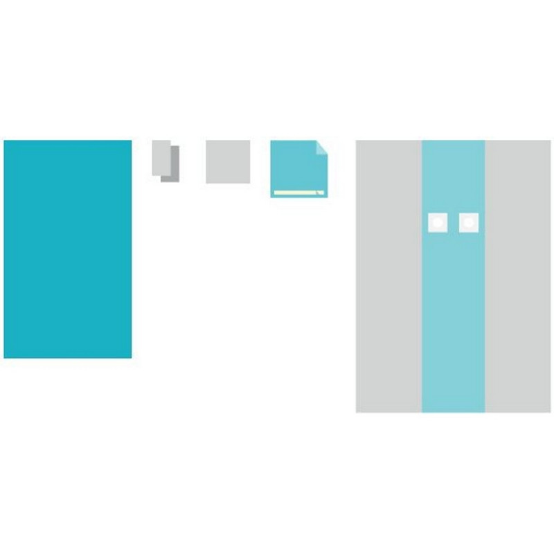 Мед.однораз. белье КБО - 06 (для ангиографии), стерил  Гекса