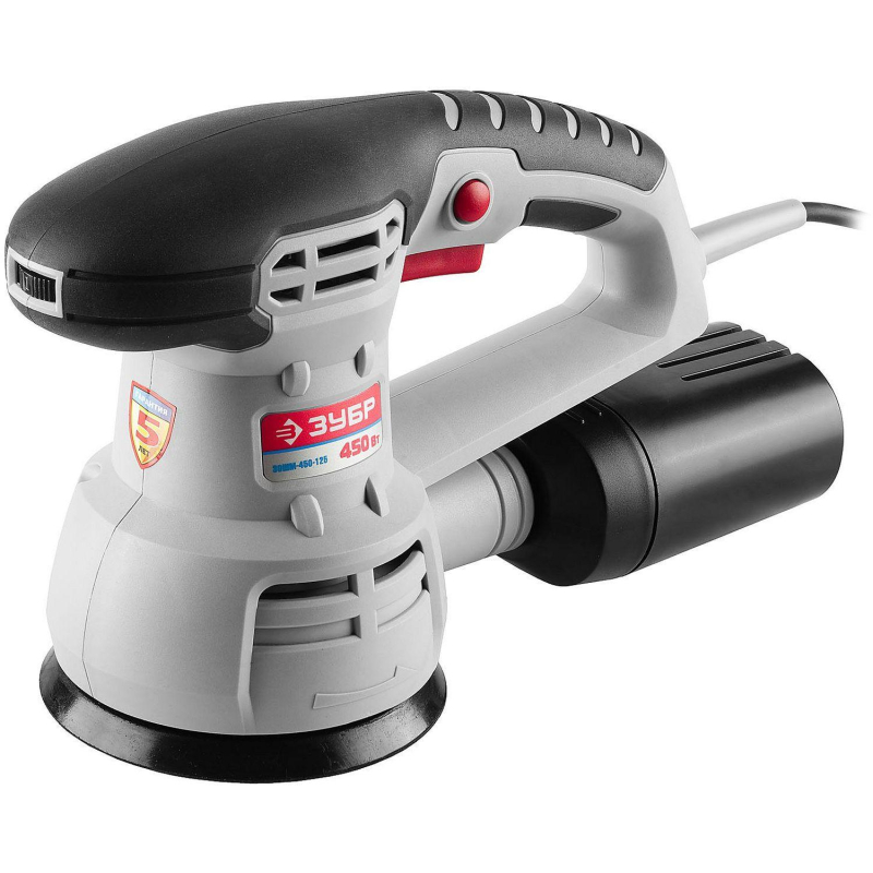 Шлифмашина эксцентриковая Зубр ЗОШМ-450-125