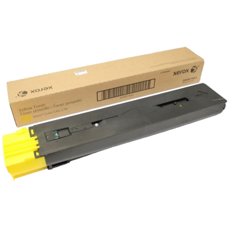 Тонер-картридж Xerox 006R01662 жел. для C60/C70