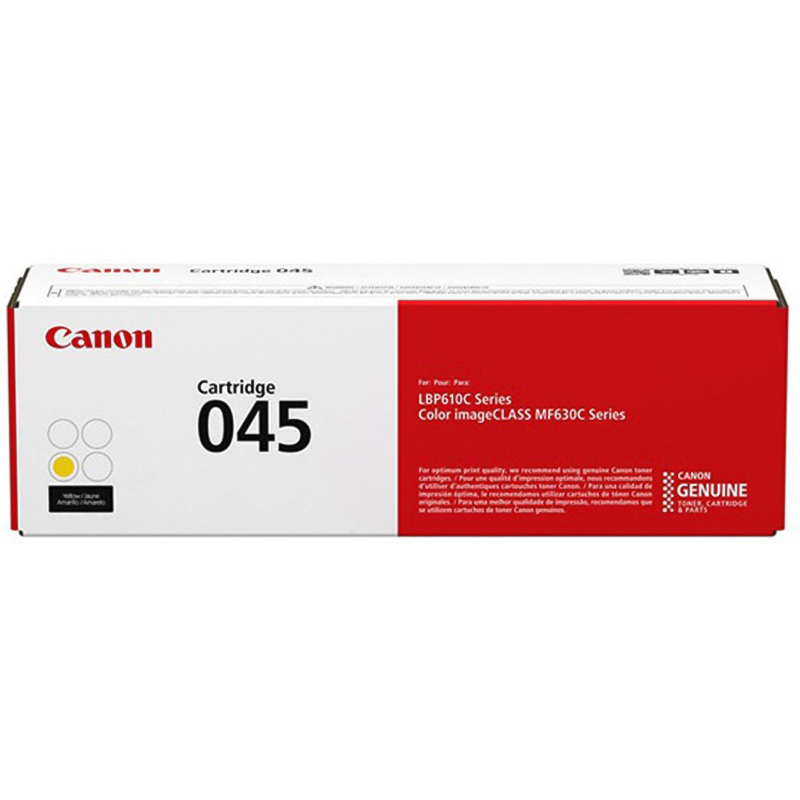 Картридж лазерный Canon 045 Y (1239C002) жел. для MF635Cx, 633Cdw, 631Cn