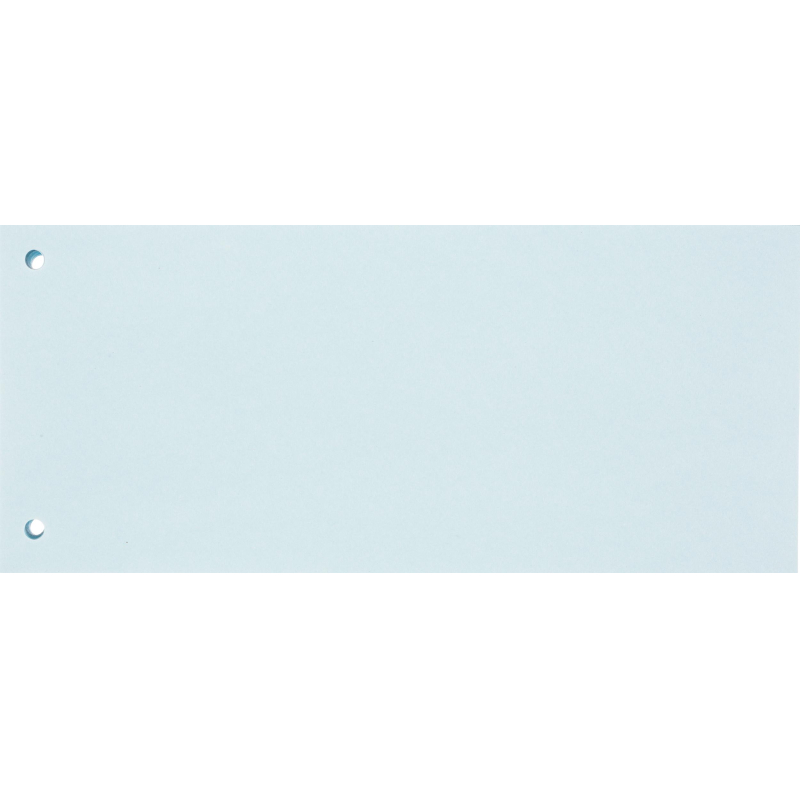 Разделитель листов разделительные полоски Комус, голубые, 100 шт./уп.