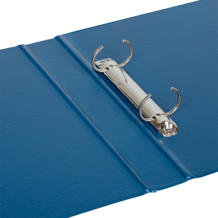 Папка на 2-х кольцах 35мм  А5 синяя горизон. Россия
