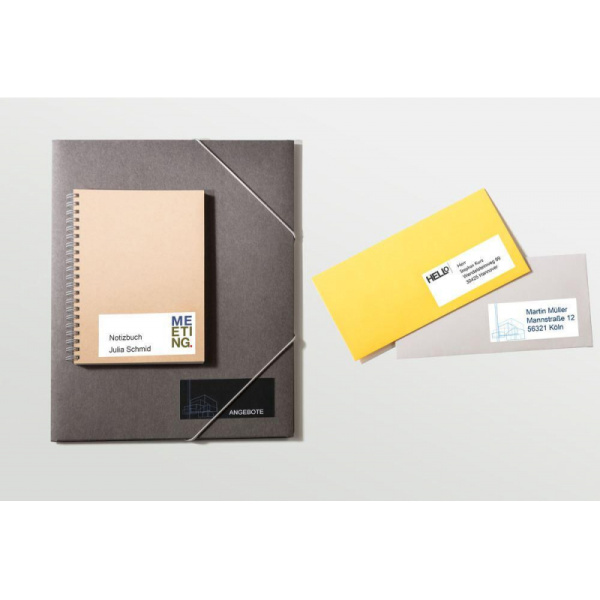 Этикетки самоклеящиеся 3425 универсал. 105х57мм, IJ+L+K+CL,1000шт/уп