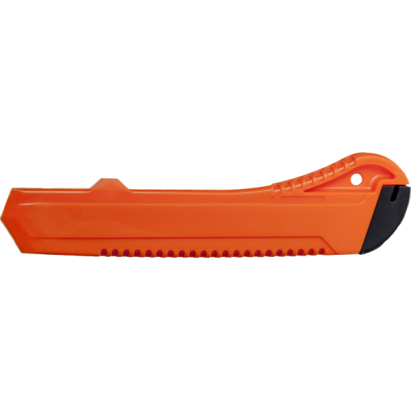 Нож канцелярский 18мм Attache с фиксатором, полибег, цв.в ассорт.